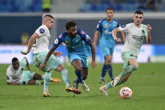 Russia Soccer Premier-League Zenit - Krasnodar