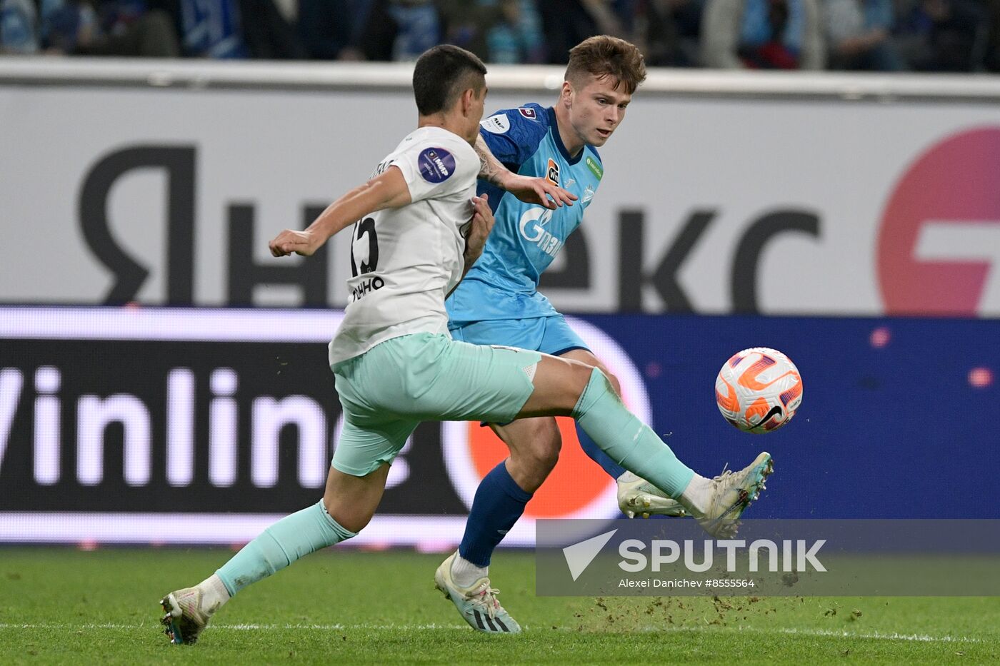 Russia Soccer Premier-League Zenit - Krasnodar
