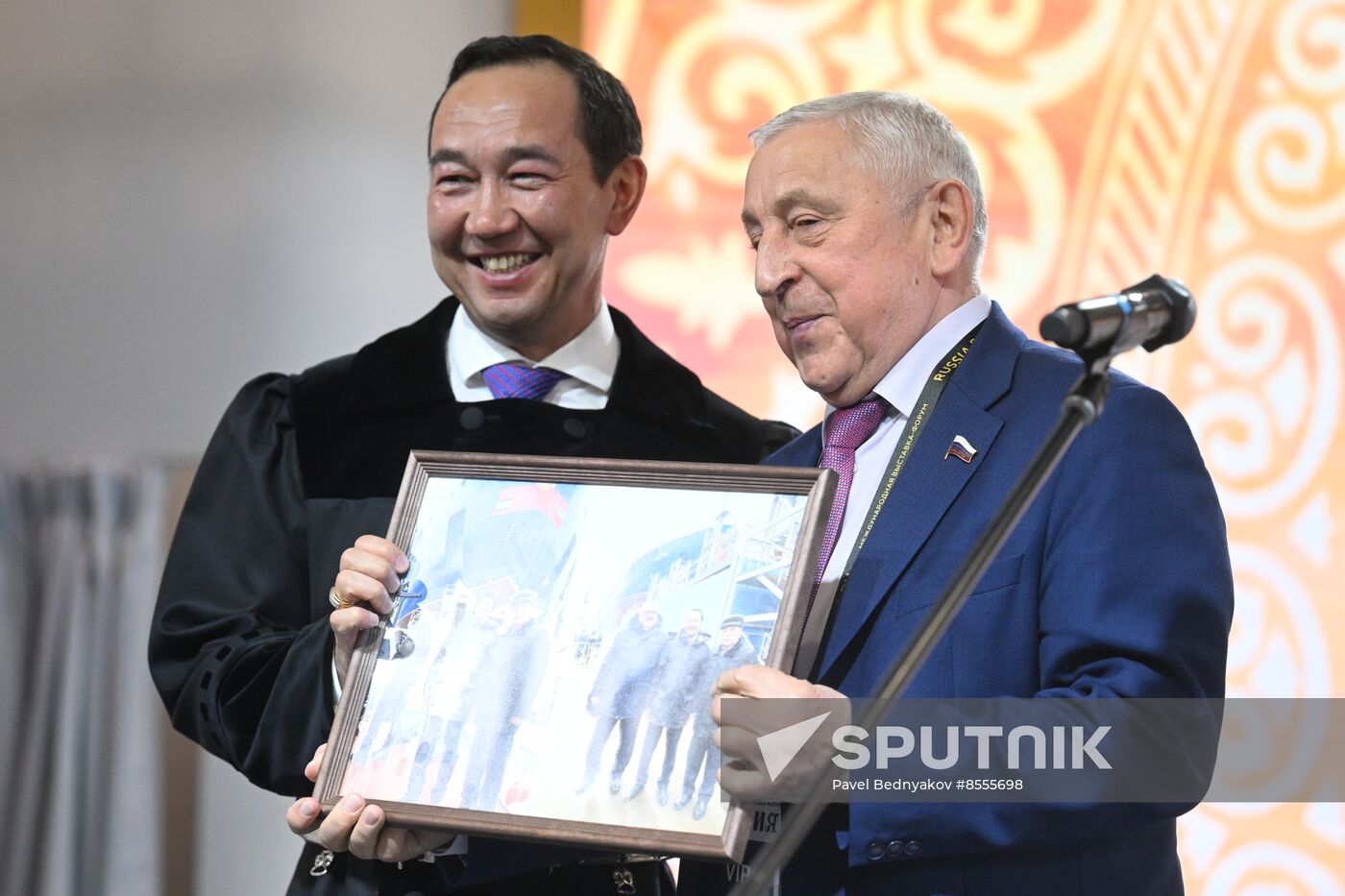 International RUSSIA EXPO forum and exhibition. Opening of Republic of Sakha's Day