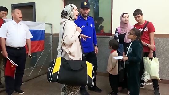Egypt Palestine Russia Evacuees