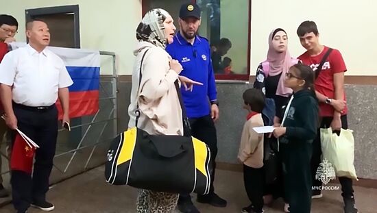 Egypt Palestine Russia Evacuees