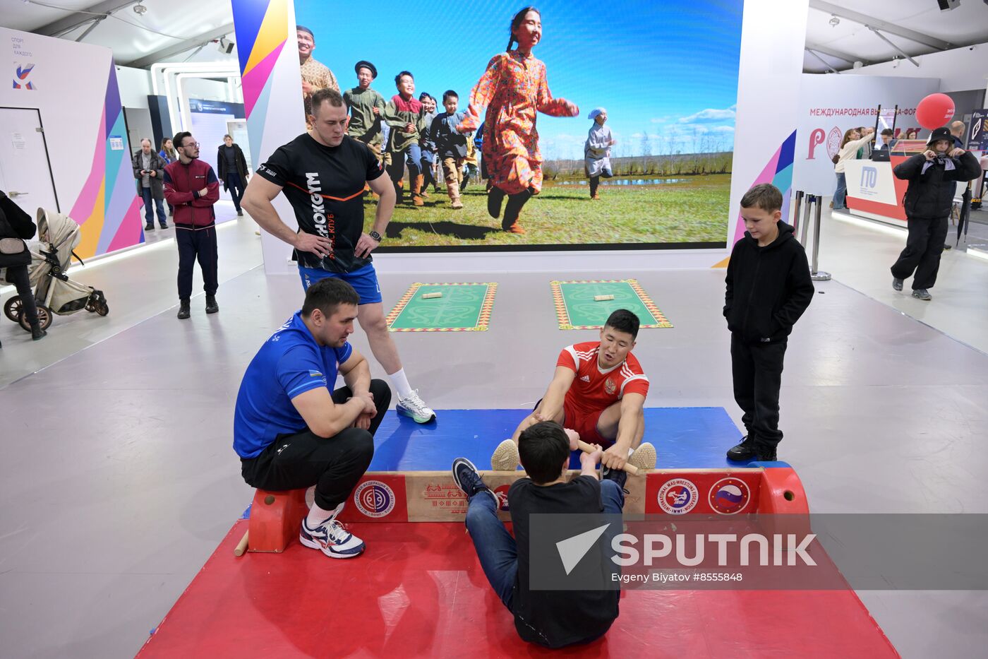 RUSSIA EXPO. Sport for Everyone and presentation of first Phygital Games of the Future tournament