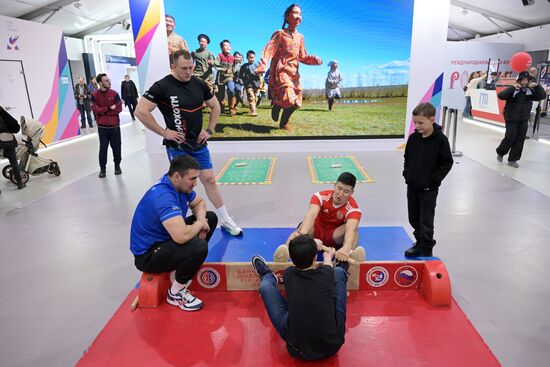 RUSSIA EXPO. Sport for Everyone and presentation of first Phygital Games of the Future tournament