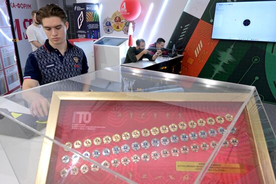 RUSSIA EXPO. Sport for Everyone and presentation of first Phygital Games of the Future tournament