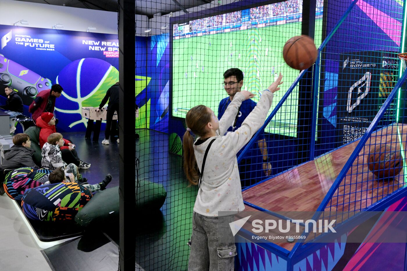 RUSSIA EXPO. Sport for Everyone and presentation of first Phygital Games of the Future tournament