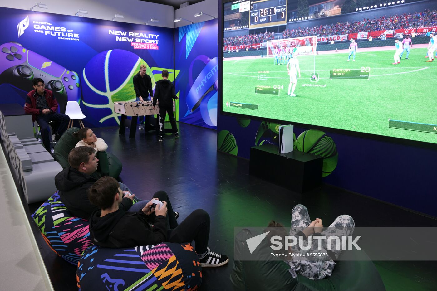 RUSSIA EXPO. Sport for Everyone and presentation of first Phygital Games of the Future tournament