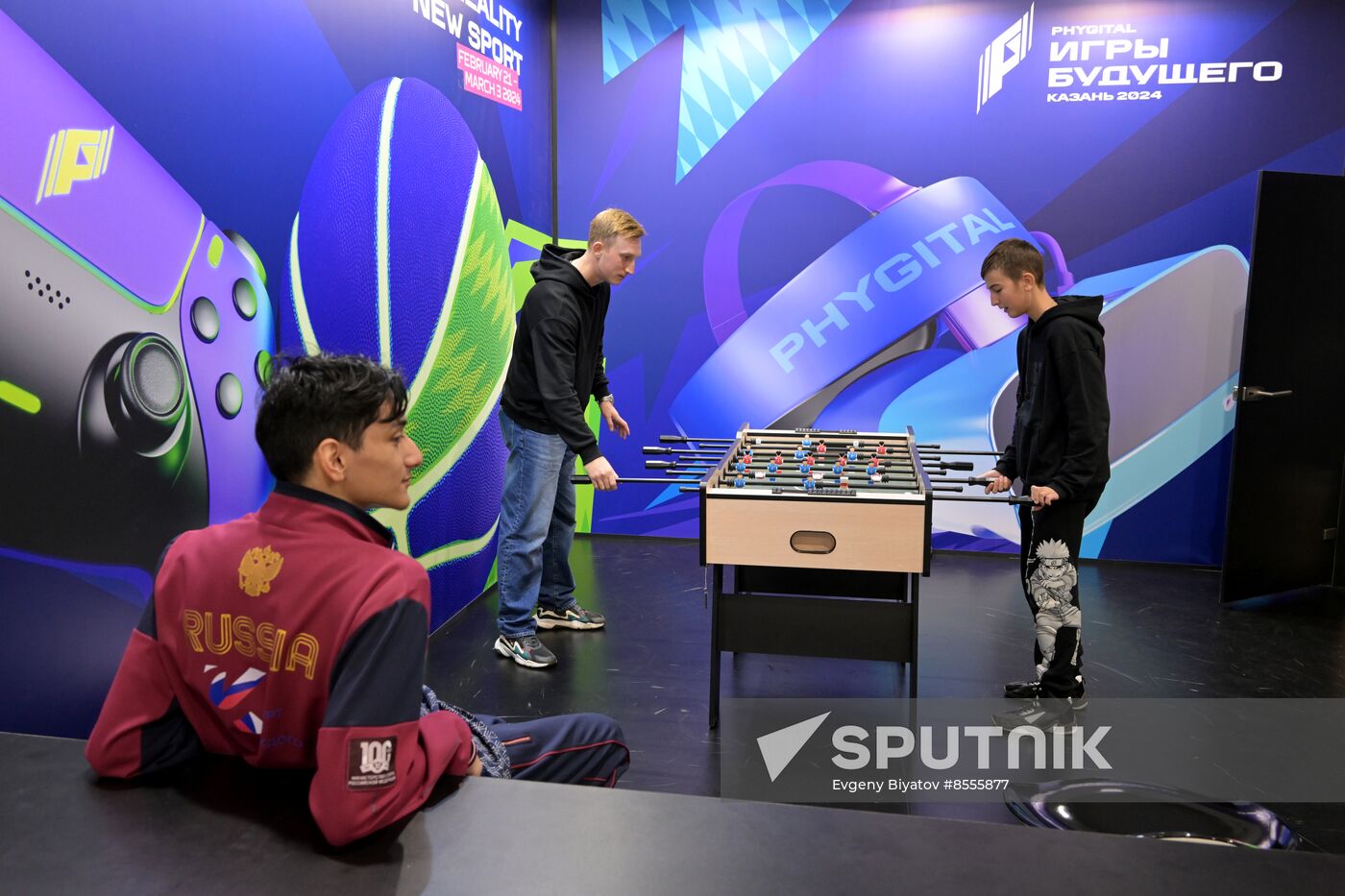 RUSSIA EXPO. Sport for Everyone and presentation of first Phygital Games of the Future tournament