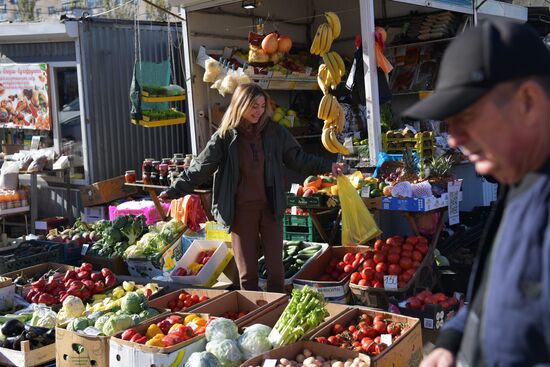 Russia Zaporizhzhia Region Daily Life