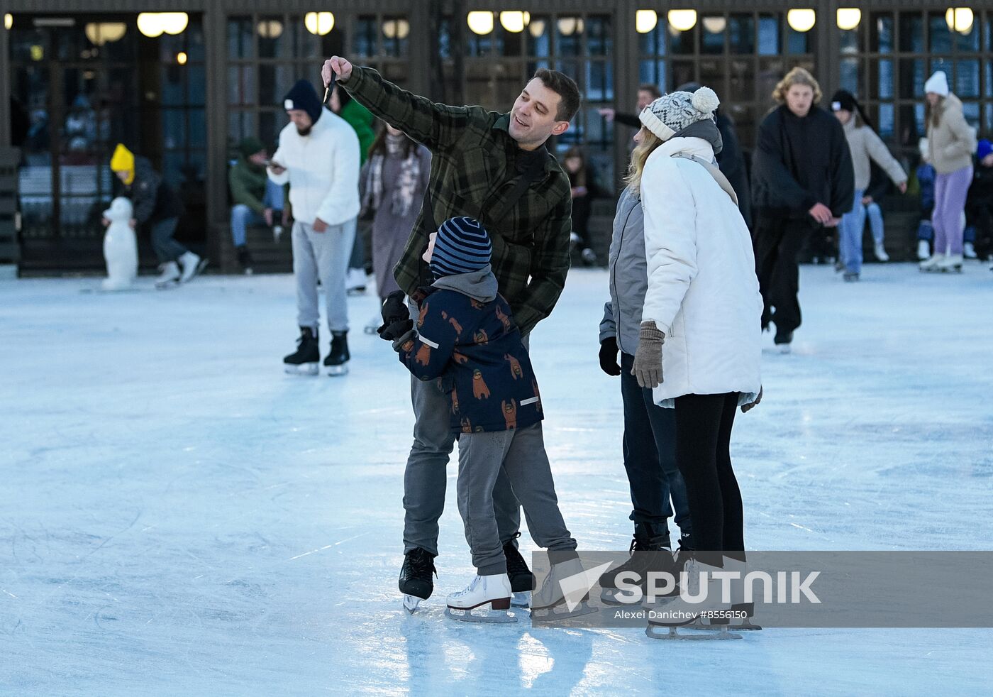 Russia Winter Leisure