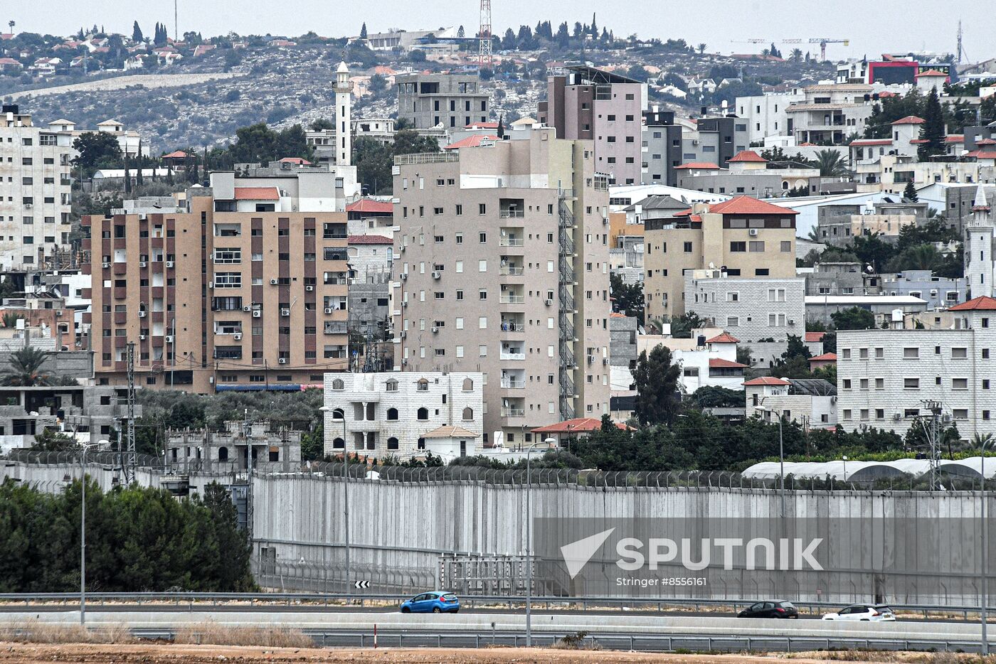 Israel Palestine Qalqilya Cityscapes