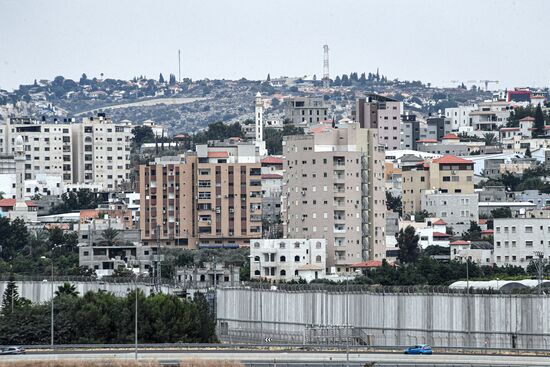 Israel Palestine Qalqilya Cityscapes