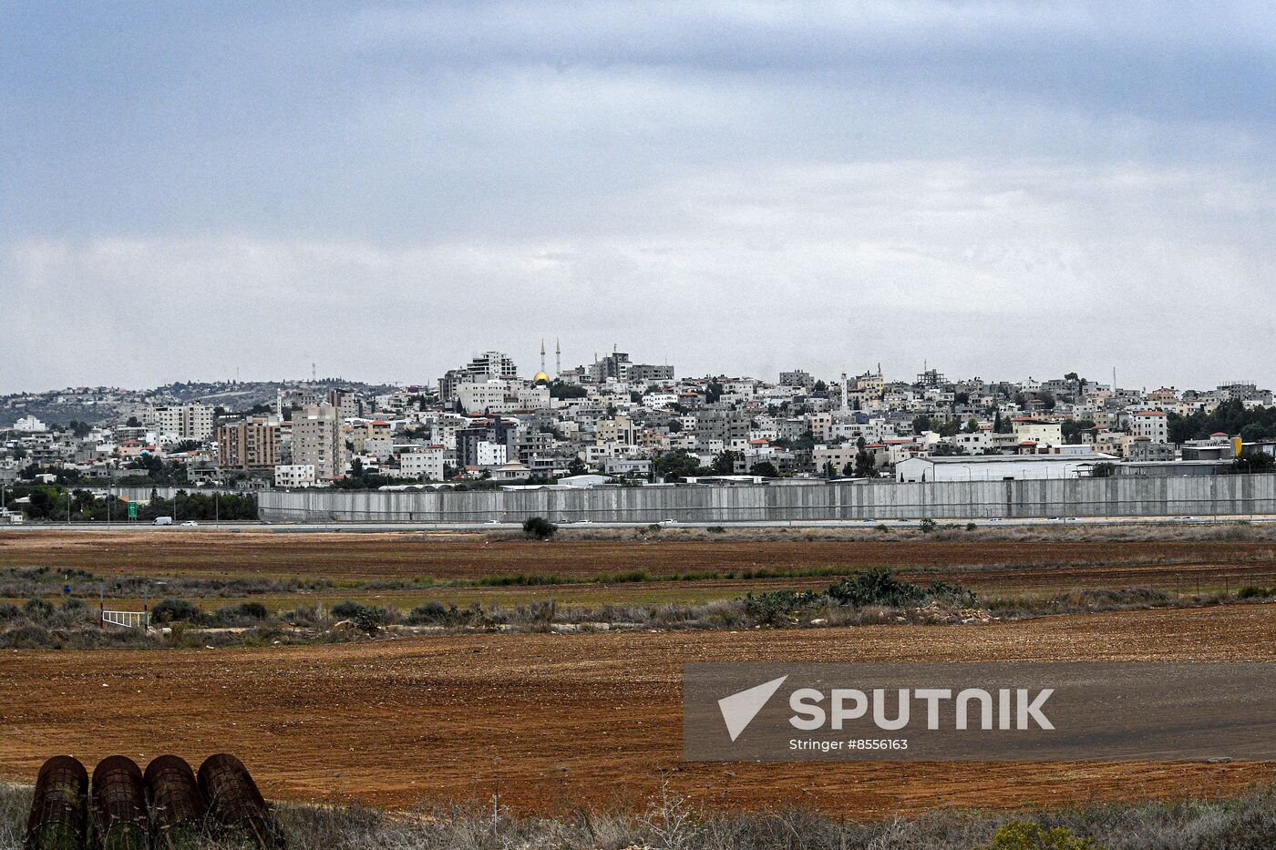 Israel Palestine Qalqilya Cityscapes