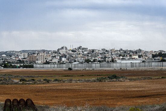 Israel Palestine Qalqilya Cityscapes