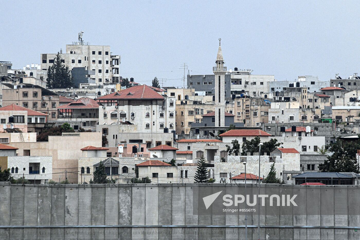 Israel Palestine Qalqilya Cityscapes