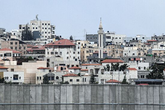 Israel Palestine Qalqilya Cityscapes