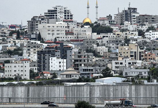 Israel Palestine Qalqilya Cityscapes
