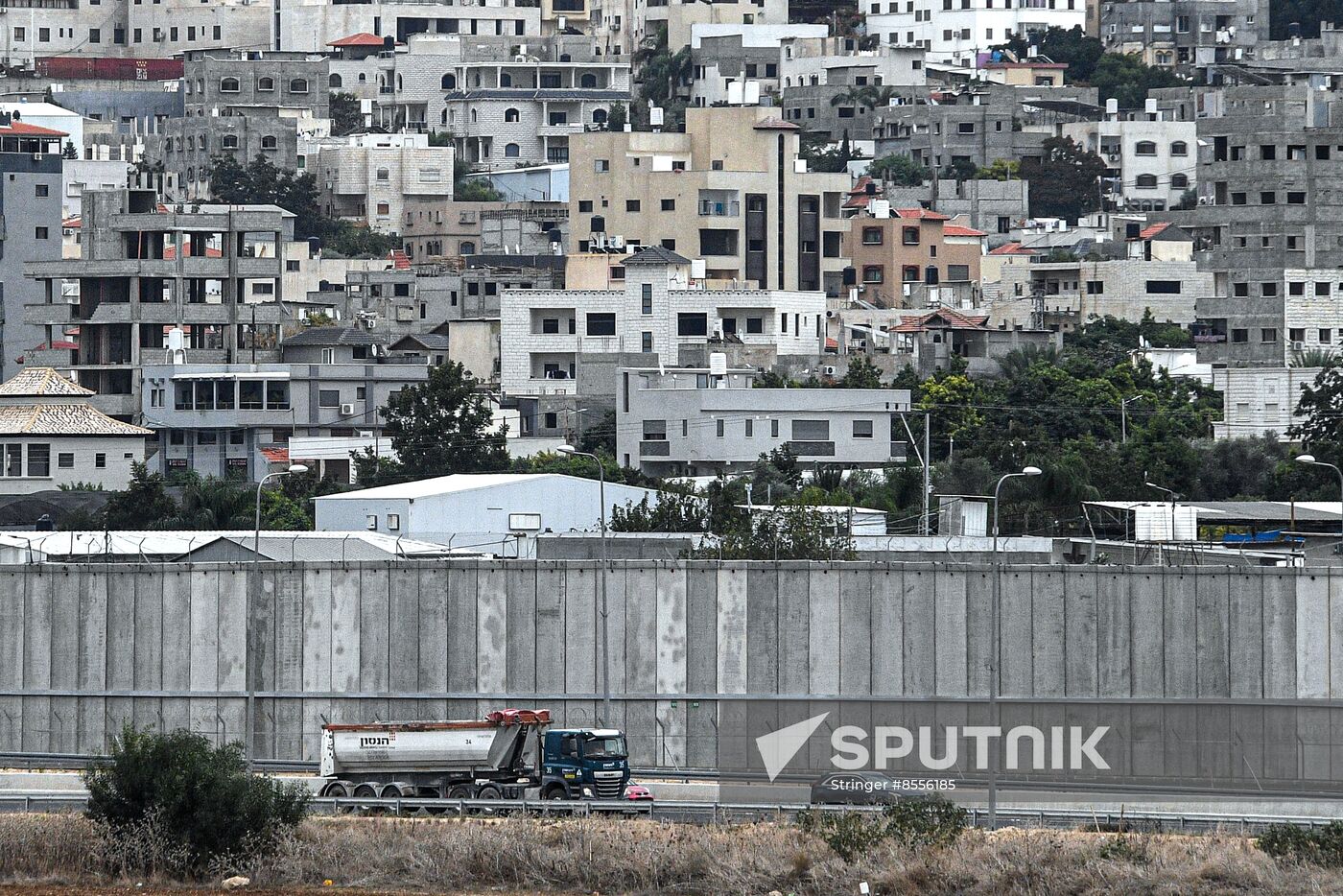 Israel Palestine Qalqilya Cityscapes