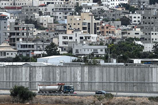 Israel Palestine Qalqilya Cityscapes