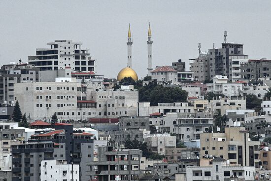 Israel Palestine Qalqilya Cityscapes