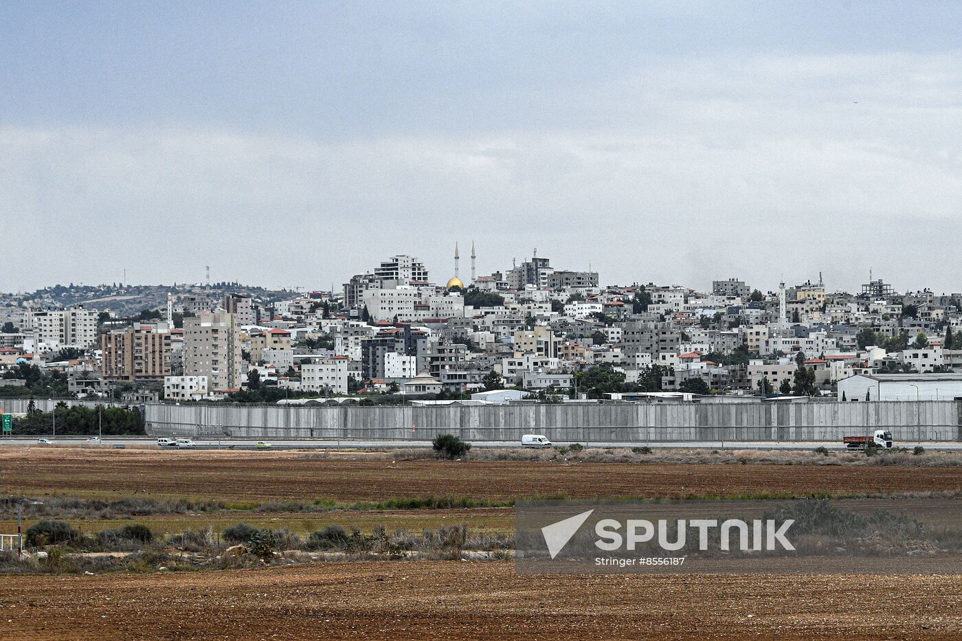 Israel Palestine Qalqilya Cityscapes