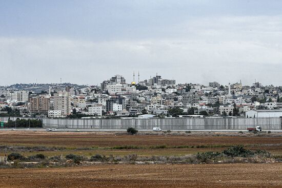 Israel Palestine Qalqilya Cityscapes