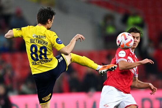 Russia Soccer Premier-League Spartak - Rostov