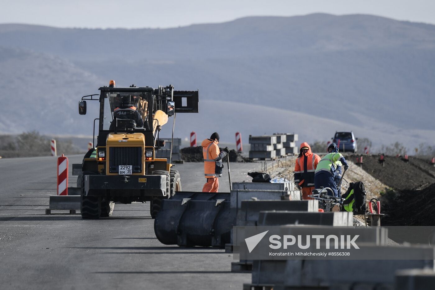 Russia Crimea Highway Construction