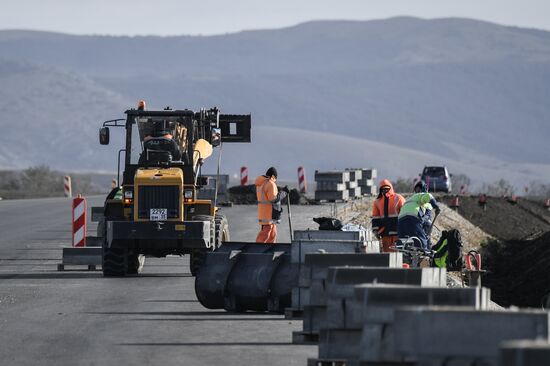 Russia Crimea Highway Construction