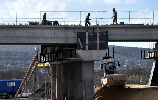 Russia Crimea Highway Construction