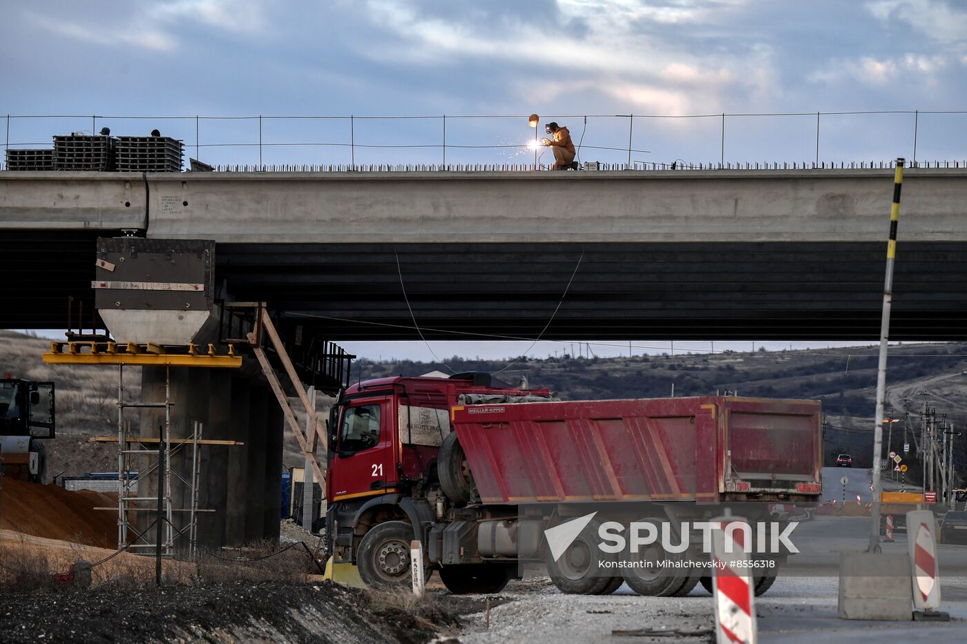 Russia Crimea Highway Construction