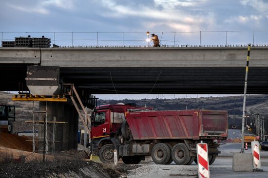 Russia Crimea Highway Construction