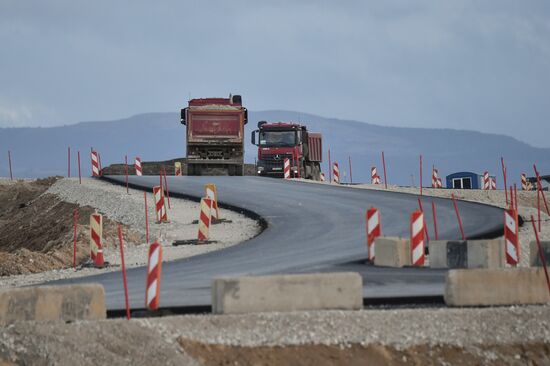 Russia Crimea Highway Construction