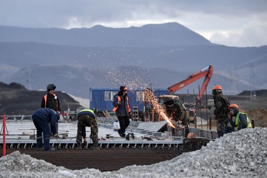 Russia Crimea Highway Construction