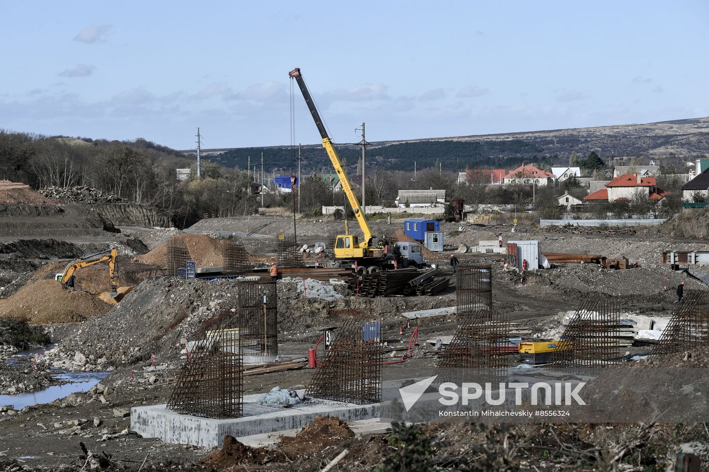 Russia Crimea Highway Construction