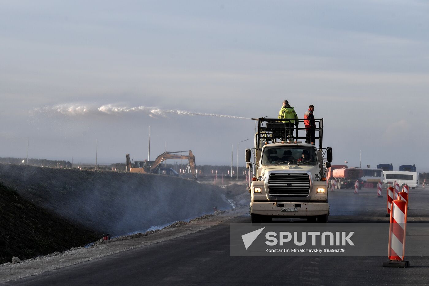 Russia Crimea Highway Construction