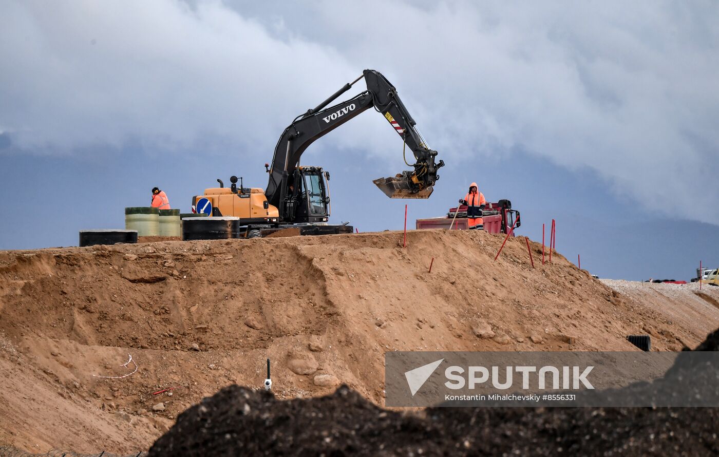 Russia Crimea Highway Construction