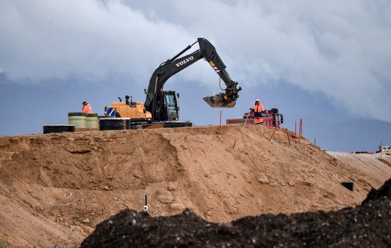 Russia Crimea Highway Construction