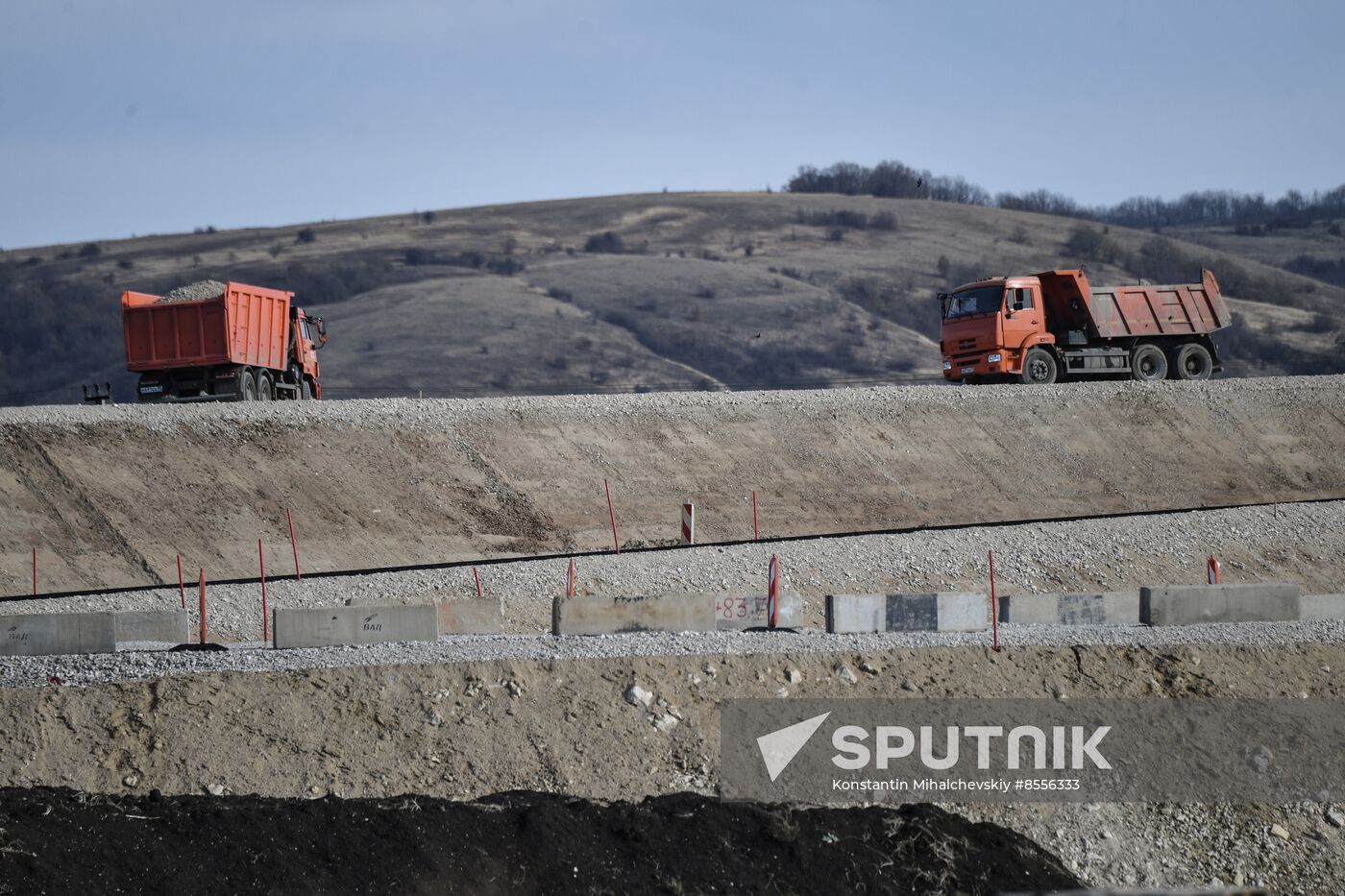 Russia Crimea Highway Construction