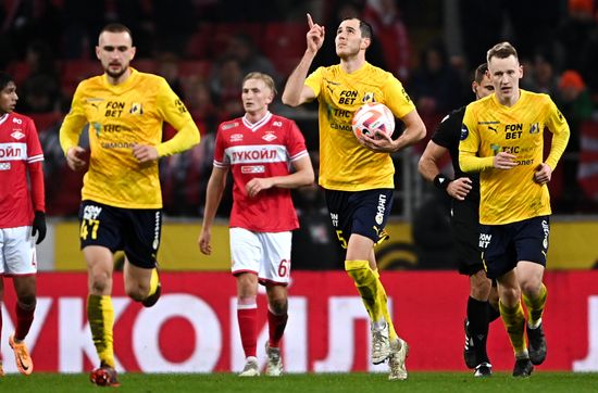 Russia Soccer Premier-League Spartak - Rostov