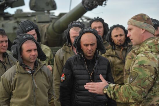 Russia Ukraine Military Operation Tank Crews