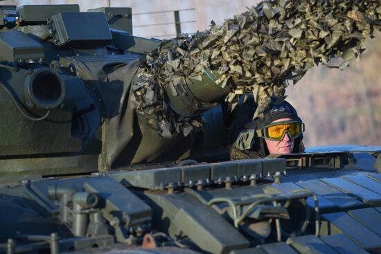 Russia Ukraine Military Operation Tank Crews