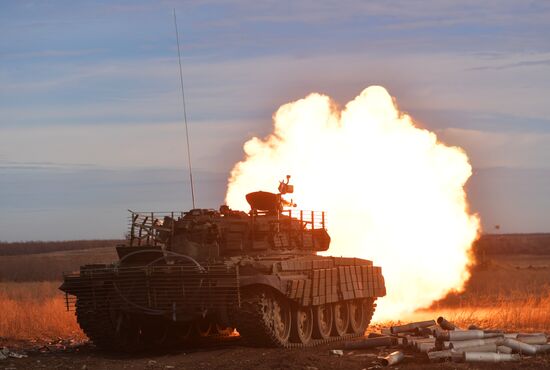 Russia Ukraine Military Operation Tank Crews
