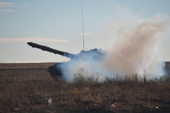 Russia Ukraine Military Operation Tank Crews