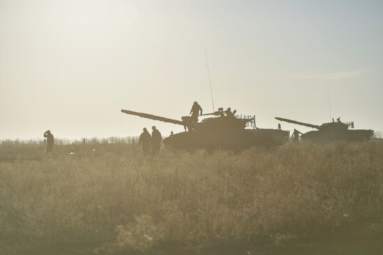 Russia Ukraine Military Operation Tank Crews