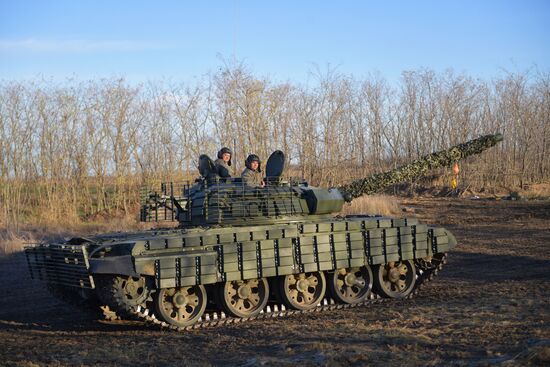 Russia Ukraine Military Operation Tank Crews