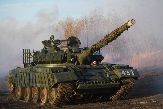 Russia Ukraine Military Operation Tank Crews
