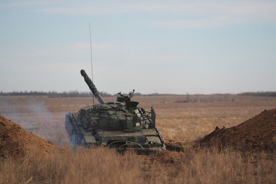 Russia Ukraine Military Operation Tank Crews