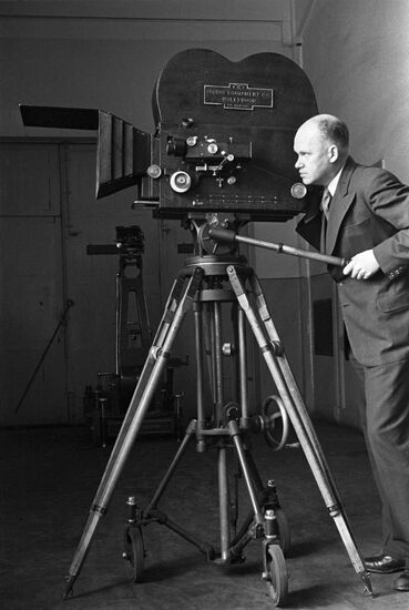 Soviet cameraman Leonid Kosmatov