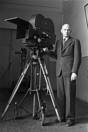 Soviet cameraman Leonid Kosmatov