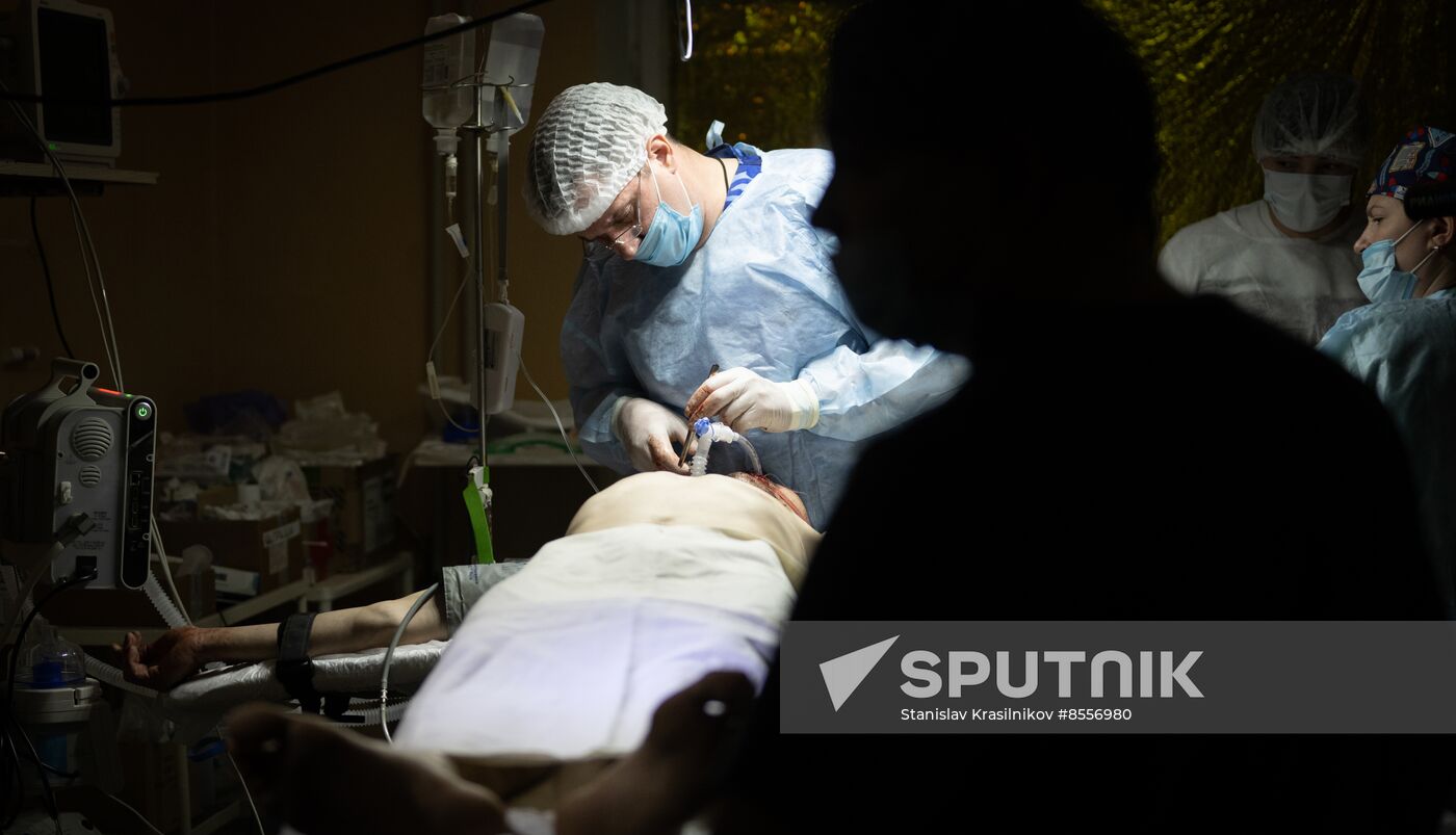 Russia Ukraine Military Operation Hospital